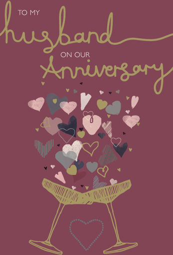 Picture of HUSBAND ANNIVERSARY CARD